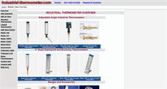 Desktop Screenshot of industrial-thermometer.com